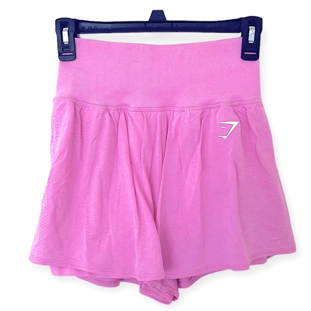 Gymshark Pink Vital Seamless 2.0 2 in 1 Workout Shorts